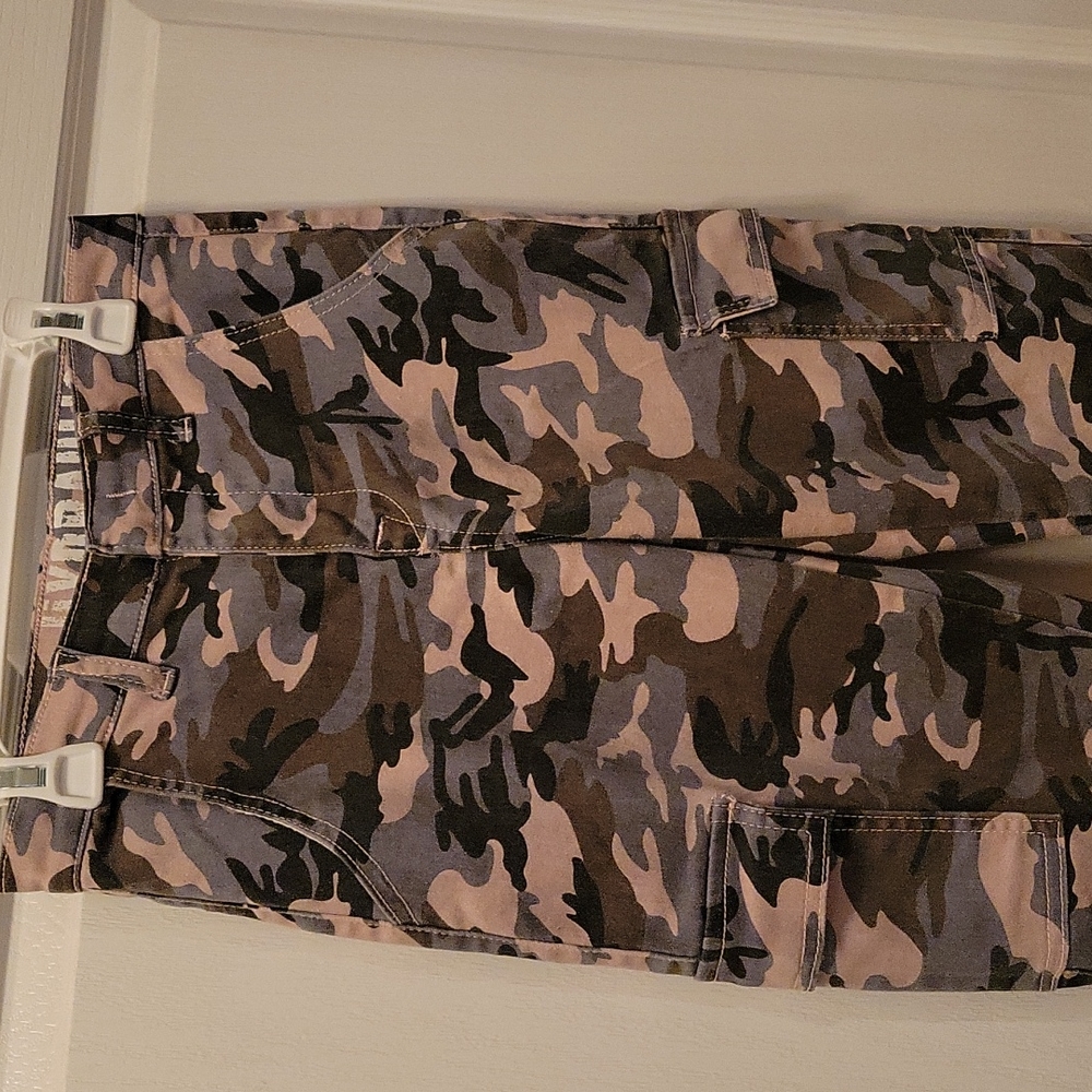 Hydraulic Pink and Gray Camo Joggers